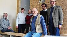 Es gibt eine Zukunft für das Guckloch Kino &ndash; und zwar in neuen Räumen: Gerhard Kiefer (von links), Kerstin Rüllke, Annie Bronner, ...