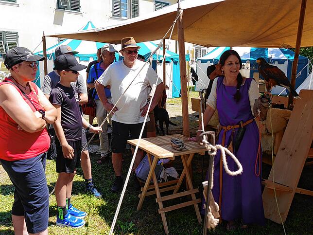 Bild 20: Jubiläum in Binningen: Mittelalter, Musik und Markt – das war das große Festwochenende für Jung und Alt