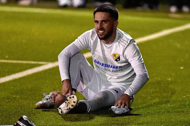 Verletzt: Felix Zölle ist nach seiner Operation am Knöchel zwar wieder im Lauftraining, die Aufstiegsspiele kommen für ihn allerdings zu ...