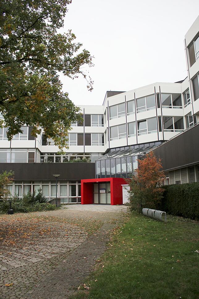 Im ehemaligen Krankenhausgebäude entsteht das Herzstück des Gesundheitscampus: Das Fachärztezentrum.