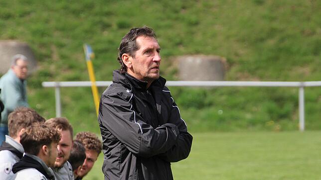 Franz Ratz, Trainer des SV Obereschach, hadert mit der Chancenverwertung seiner Mannschaft.