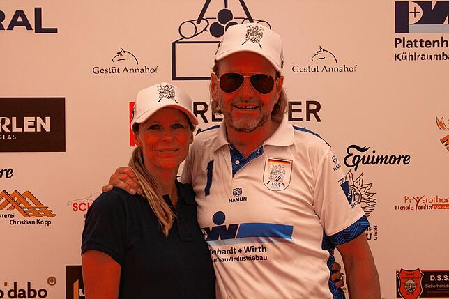 Veranstalter Bibiana und Martin Reuther organisieren das dreitägige Reitsportevent „1295 Polo-Masters“.