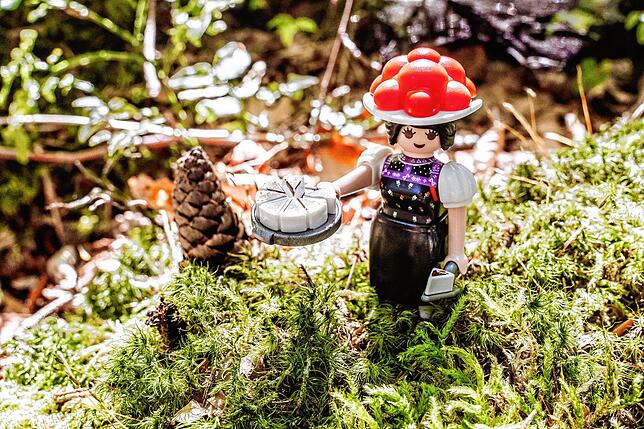 Die „Schwarzwald Marie“ ist eine Sonderfigur des Spielzeugherstellers Playmobil.