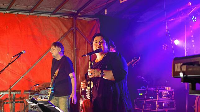 Bild 29: Gute Stimmung beim Hafenfest! Am Wochenende geht es in Staad nochmal rund