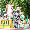 Rund eine Stunde in der prallen Sonne und Hitze, wie hier beim Seehasenfestzug 2019, können für den Kreislauf gefährlich sein. ...