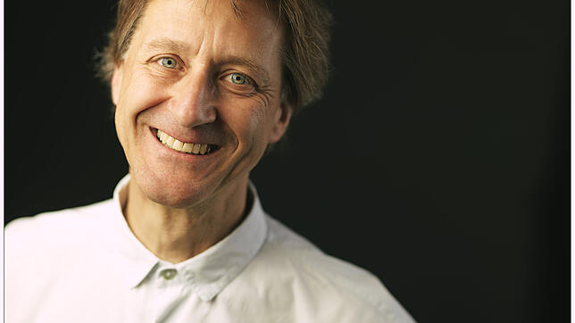 Sven Hartberger, Intendant des Neue-Musik-Ensembles Klangforum Wien. Bild: Lukas Beck