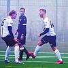 Die Schönwälder Luca Schmid (links) und Claudius Hilser bejubeln die 1:0-Führung ihrer Elf in Brigachtal. Nach 90 Minuten nahm Schönwald ...