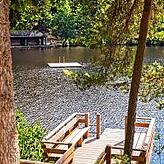 Sitzbank beim Schlüchtsee in Grafenhausen.