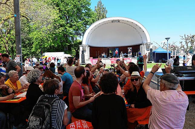 Bild 19: Kulturfest im Stadtgarten: Am 1. Mai werden in Konstanz die Demokratie und Menschenrechte gefeiert