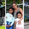 Lilja Chibatorowa ist mit ihren Töchtern Tamara und Rozanna (Bildmitte) nach Deutschland geflohen. Im Mai kam die Familie aus der ...
