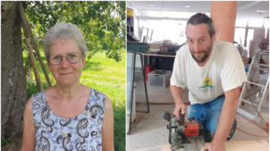 Links: Für Jutta Herrenknecht ist das soziale Engagement mehr als nur ein Hobby. Rechts: Thomas Hinke treibt Dorfentwicklung aktiv voran.