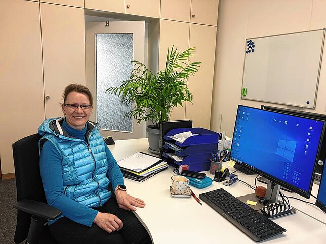 Auch nach der Pandemie würde sie das Home Office nutzen, sagt Daniela Benitz, Mitarbeiterin bei ZIM Aircraft Seating. Im Büro sei der ...