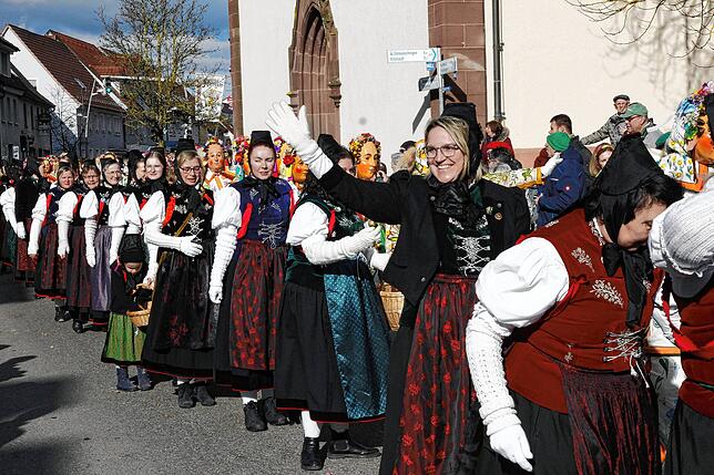 Bild 14: So schön war der große Hanselumzug am Fasnetdienstag in Hüfingen &ndash; Teil 1