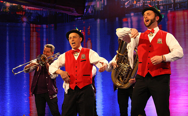 Bild 22: Die Akteure und Besucher der Konstanzer Fernsehfasnacht in 30 bunten Bildern
