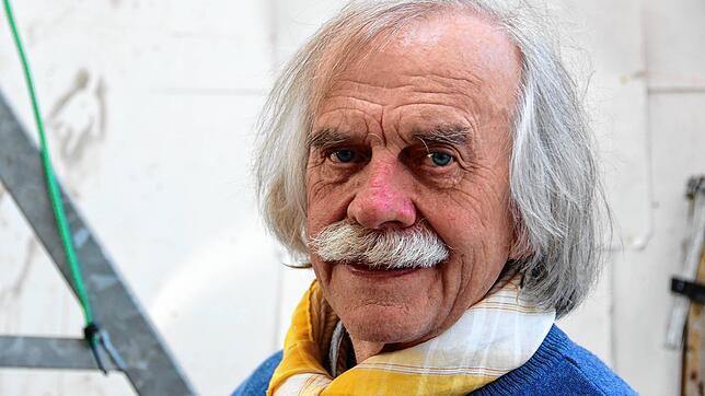 Bild : Peter Lenk wird 75 Jahre alt, doch zum Feiern hat er keine Zeit