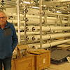 Wassermeister Andreas Schellhammer kennt das Wasserwerk des Zweckverbands in und auswendig. Im Januar 2023 steht er vor der Die ...