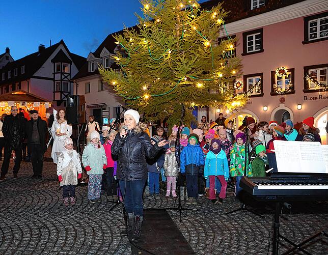 Bild 8: Stimmungsvoller Auftakt des Donaueschinger Adventsmarktes
