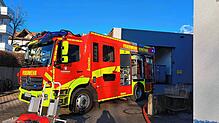 Feuerwehreinsatz beim Edeka-Markt in Wollmatingen: Am Montagnachmittag, 13. Januar, ist im Tiefkühlraum ein Feuer ausgebrochen.