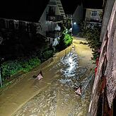 So wälzte sich die Schlammlawine in der Nacht durch Bohlingen.