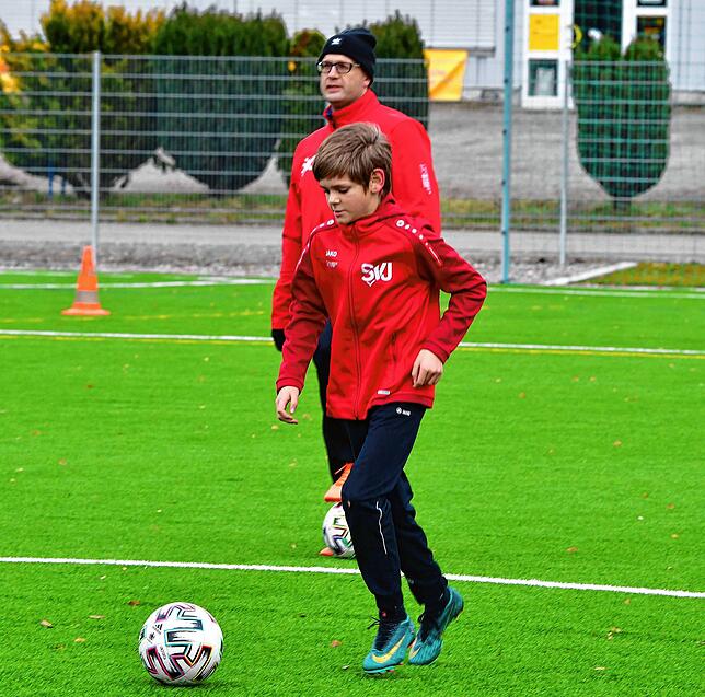 Bild 34: Eindrücke vom Training der E-Junioren des SV Jestetten nach der Corona-Pause