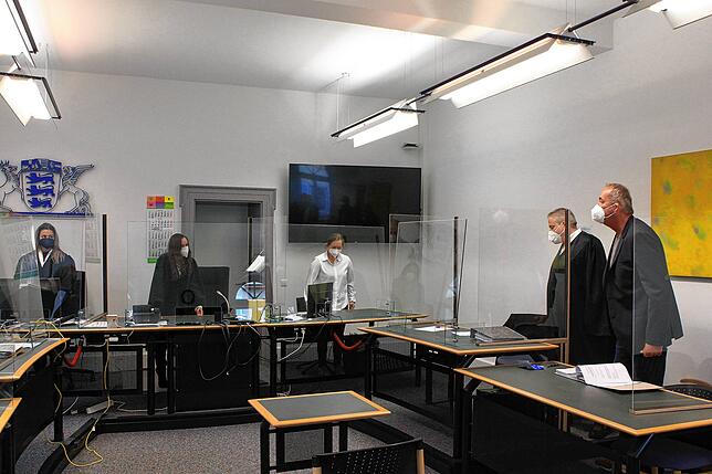 Eindrücke vom Prozess gegen Udo Schulz am Amtsgericht Sigmaringen
