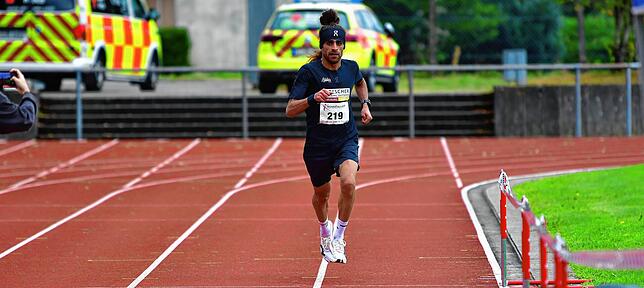 Einsamer Sieg: Omar Tafreq aus Laufenburg gewann zum fünften Mal den Wehratallauf. Seit 2021 ist der auf der 10,2 Kilometer langen ...