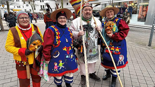 Bild 32: Großer Häfler Narrensprung in der Innenstadt &ndash; Teil 1