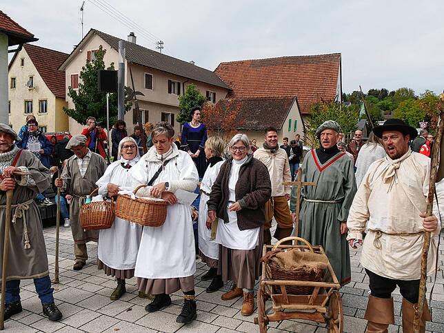 Bild 32: Der Freiheitszug der Hegauer 1524