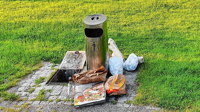Bild : Gut gemeint, aber auch gut gemacht? Weshalb in Konstanz die Mülleimer meist gar nicht so voll sind, wie sie scheinen
