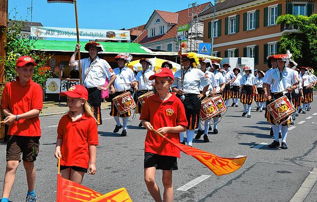 Bild 1: Endlich wider ein Stadtfest in Markdorf
