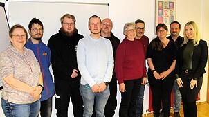 Der neu gewählte Vorstand möchte neue Impulse in den DRK-Ortsverein bringen. Von links: Daniela Heinig, Axel Kasprzak, Christian ...