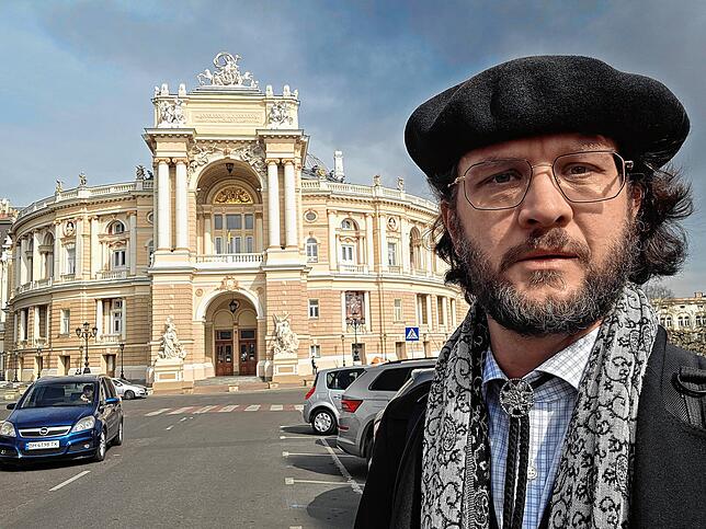 Johannes Kretschmann in Odessa. Die Hafenstadt liegt am Schwarzen Meer im Süden der Ukraine.