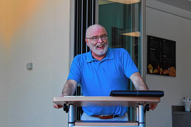 Der Stockacher Bürgermeister Rainer Stolz hört Ende des Jahres 2023 vorzeitig auf.
