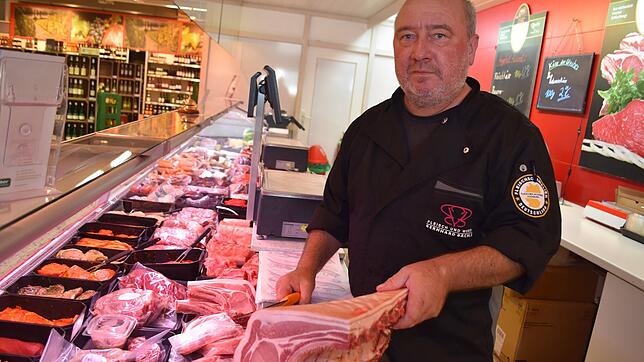 Metzgermeister Bernhard Bächle aus Lottstetten ist zertifizierter Fleischsommelier.