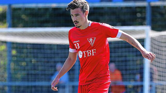 Daniel Niedermann trug in der vergangenen Saison noch das Trikot des 1. FC Rielasingen-Arlen.