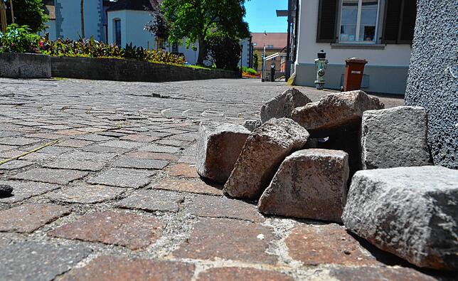 Das Pflaster in der Innenstadt soll saniert werden. Dabei zugleich Leitungen für ein Wärmenetz zu verbauen, wie es die Umweltgruppe ...