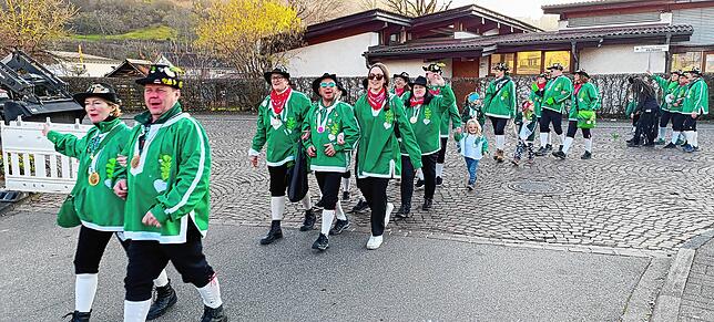 Bild 7: Die schönsten Bilder der Straßenfasnet in Oberlauchringen