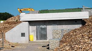 Ein zentraler Punkt für die Albbrucker Trinkwasserversorgung, der Hochbehälter Estelberg, der 2018 fertiggestellt wurde. Bild: Manfred ...