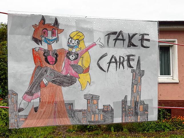 &bdquo;Take care&ldquo;: In der Krise sollte besonders aufeinander geachtet werden.