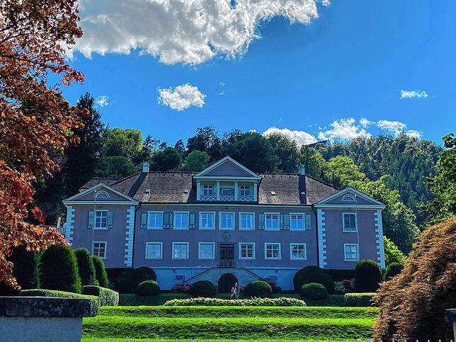 Das Schloss Bodman liegt im oberen Bereich des Ortes. Hier lebt und arbeitet die gräfliche Familie von Bodman.