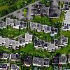 Eine Flachdachsiedlung in Daisendorf bei Meersburg.