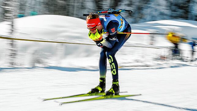 EM-Premiere in Südtirol: Der Bad Säckinger Biathlet Fabian Kaskel  – hier ein Archivbild – vom SC Todtnau ist vor allem mit seiner ...