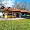 Die Wachstation im Strandbad Horn im Umbau.