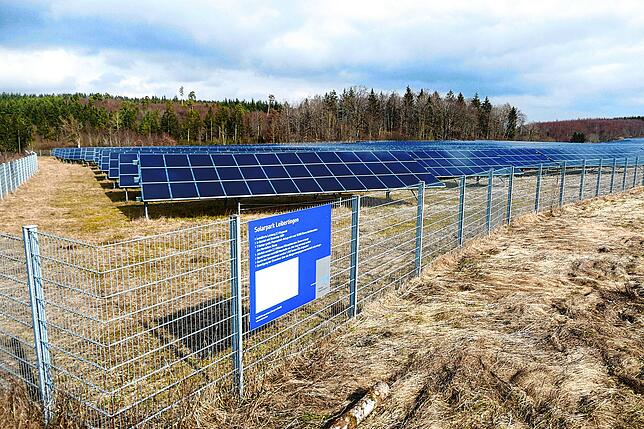 Zwei Freiflächen-Photovoltaik-Anlagen stehen bereits auf der Gemarkung Leibertingen, hier die Anlage bei Kreenheinstetten. Der ...