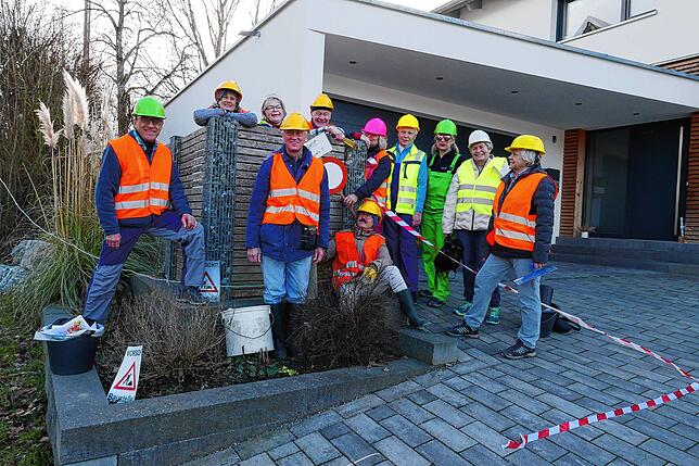 Bild 5: In Wittenhofen, Roggenbeuren und Limpach wird der Narrenbaum aufgestellt – Teil 2!