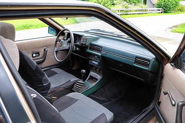 Seit 1982 gehört der Audi zur Familie Wörner. Nach einer umfangreichen Restauration scheint das Fahrzeug fast wie neu.