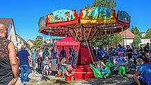 Das nostalgische Kinderkarussell wird sich auch in diesem Jahr auf dem Leibertinger Jahrmarkt drehen. Unser Archivbild entstand im Jahr ...