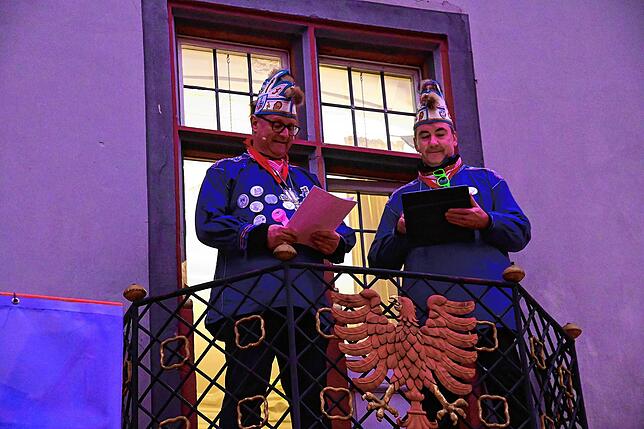 Bild 1: Jetzt haben die Villinger Narren das Regiment in der Stadt