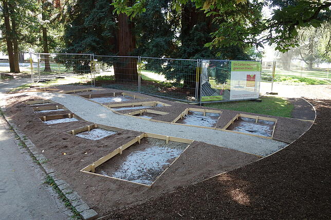 Auch moderne Grabgestaltung ist ein Thema auf der Landesgartenschau.