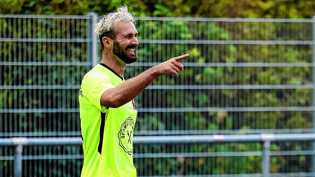 Hatte zuletzt gut lachen: Adrian-Giorgian Dumitru, der beim 6:0-Sieg über den Hegauer FV doppelt traf für den Türk. SV Singen.
